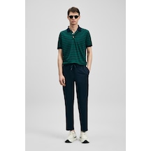Lufian Glen Erkek Beach Jogger Pantolon Slim Fit Lacivert Lacivert 111190358100200