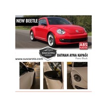 ŞüsCarOto Vw New Beetle 2011-2019 Batman Yarasa Ayna Kapağı Piano Black ABS Plastik (00)
