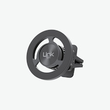 H872 Premium Havalandırma Montajlı Süper Manyetik Magsafe Tetefon Siyah