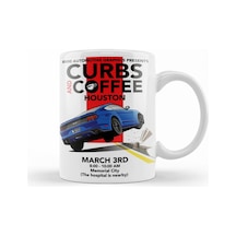 Ford Mustang Curbs And Kupa Bardak Porselen Karışık