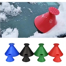 Oto Araç Araba Kar Buz Kırıcı Kazıma Kazıyıcı Koni Ön Cam Temizle N11.742