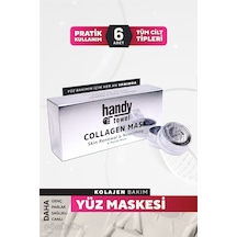Handytowel Kolajen Kağıt Yüz Maskesi 6'lı