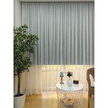 Evdepo Home Kullanıma Hazır Örme Tül Perde (541780836)