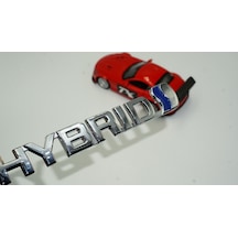 Dk Hybrid Bagaj Krom Metal 3m 3d Logo Amblem
