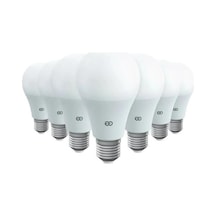 Günsan 10'lu Led Ampul 9w Sarı Işık E27 3000k 220-240v 10c