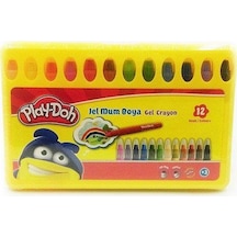 Playdoh Jel Mum Boya 12 Renk - Çantalı