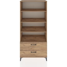 Hyperion Dolap 4 Raflı 2 Çekmeceli 88x44x195 Çam-çam Atlas Çam
