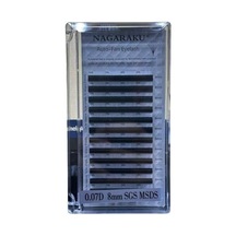 Nagaraku İpek Kirpik 0.07d 8mm Sgs Msds Lj019