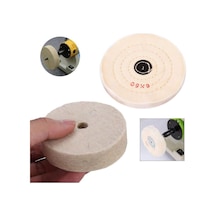 Polisan Mücevher Metal Altın Gümüş Parlatma Keçesi Pamuklu Katman Cizik Giderici Disk 2 Li Set