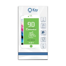 Apple Uyumlu iPhone 8 Plus Beyaz Tam Kaplayan Seramik Nano Ekran Koruyucu Cam (487578745) 10 Tl Fark Ile Şeffaf Kılıf