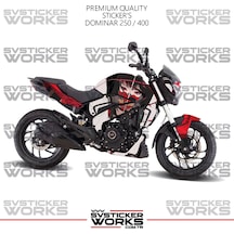 Bajaj Dominar Kaplama 250 / 400 Sticker Katana Girl Design Motor Kaplama Modeli Hazır Kit Tüm Modeller Uyumlu