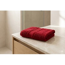 Colourıst Kırmızı Banyo Havlusu 90 150