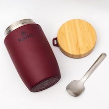 Bamboo Yemek Termosu 500 Ml Açık Kahverengi