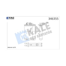 Kalorıfer Radyatoru 500c 500 500l Panda Ka 1.2 1.3 1.4 Kale Radyatör 77362540