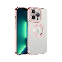 Kilifone - Apple Uyumlu iPhone 11 Pro - Kılıf Kamera Korumalı Tatlı Sert Omega Kapak - Rose Gold
