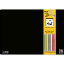 Funny Mat Black Tebeşirli Serbest Çalışma 25x35cm