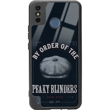 Tecno Spark 6 Go Peaky Blinders Cap Tasarımlı Glossy Telefon Kılıfı Çok Renkli