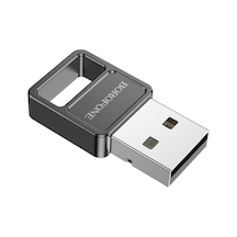 Bluetooth 5.1 Mini Usb Adaptör 2.4ghz Kablosuz Alıcı Dongle Bilgisayar Ve Laptop İçin Bluetooth Dönüştürücü, 3.0 Mbps Hız, Kulaklık Klavye Mouse Hoparlör Bağlantı Borofone Dh8