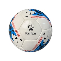 Katze Smart Halısaha Ve Çim Saha Futbol Topu 5 Numara Beyaz - Mavi