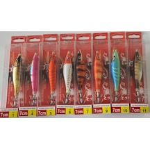 Captain 3015 Zokka Toto Squid 7 cm Kalamar Zokası