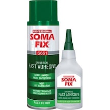 Somafix 25 Gr Hızlı Yapıştırıcı Set + 100 Ml Aktivatör Somafıx.s661