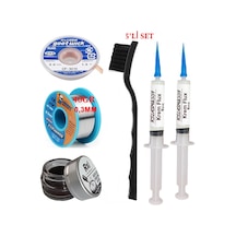 Mechanic Lehim Teli 0,3mm 40gr Havya Uc Temizleyici Rslasm Flux Ve Cp-3015 Lehim Emme Teli Seti09