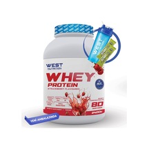 West Nutrition Whey Protein Tozu 2400 gram - 80 Servis + Hediye