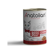 Anatolian Premium Biftekli Parça Etli Yetişkin Kedi Konservesi 400 gr