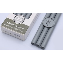 Mühür Mumu Çubuk 11mm x 120mm 10 lu Paket Model No:17 (KOYU GRİ)