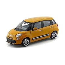Welly Koleksiyon 1 / 24 Ölçek Fiat 500l Sarı Model Metal Araba