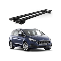 Kanca Ford S-max 2015 Ve Sonrası Uyumlu Siyah Kilitli Ara Atkı 120cm Port Bagaj Tavan Barı