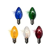 Renkli Parfüm Ampul E14, 10w, 5 Adet -