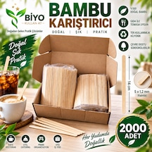 Bambu Karıştırıcı 14 Cm 2000 Adet