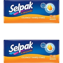 Selpak Mendil Losyonlu 10' Lu X2 Adet