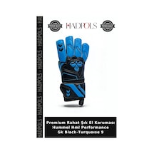 Hadpols Premium Rahat Şık El Koruması Hummel Hml Performance Gk Black-turquoıse 9 Çok Renkli
