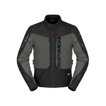 Spidi Spıdı Terran Tex Ceket Koyu Gri Siyah