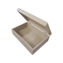 Ahşap Dikdörtgen Kutu 20x14cm