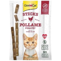 Gimcat Sticks Tavuklu ve Ciğerli Taurinli Kedi Ödül Çubuğu 4'lü 20 G