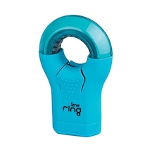 Ring Silgili Kalemtras Mavi Tekli