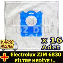 Electrolux Zjm 6830 Süpürge Toz Torbası 16 Adet