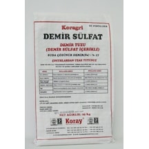 Demir Sülfat 25 KG Kara Boya (En Ucuz / En Kaliteli Gübre)