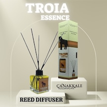 Çanakkale Kolonyaları Troia Bambu Çubuklu Oda Kokusu Cam 100 ML