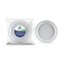 2 Adet Kbr Kağıt Tabak 22 Cm 10'lu Çok Renkli