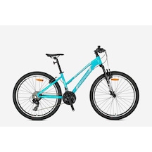 Kron Xc 75 - 26 Mtb Lady - 14' - 21 Vites - V.brake - Light Mavi/bej-yeşil