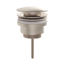 VitrA Origin A4514834 Yuvarlak Lavabo Süzgeci, Universal, Sabit, Fırçalı Nikel