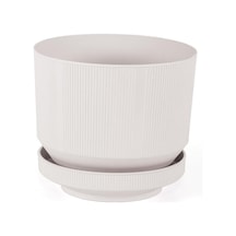 Serinova Lüks Çizgili Desenli Saksı 9 Lt 24474504