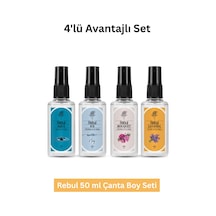 Rebul Aqua+bouquet+ıce+lavanda Kolonya 50 Ml 4 Adet