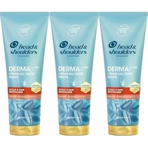 &shoulders Dermaxpro Scalp & Hair Revitaliser Dökülme Karşıtı Saç Ve Saç Derisi Bakım Kremi Kafein Ve Seramid İle 220ml 3lü Paket