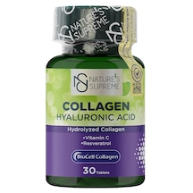 Natures Supreme Biocell Collagen Hyaluronic Acid 30 Tablet Aromas