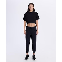 Kappa Authentic Alena T-shirt Kadın Siyah Oversize Tişört